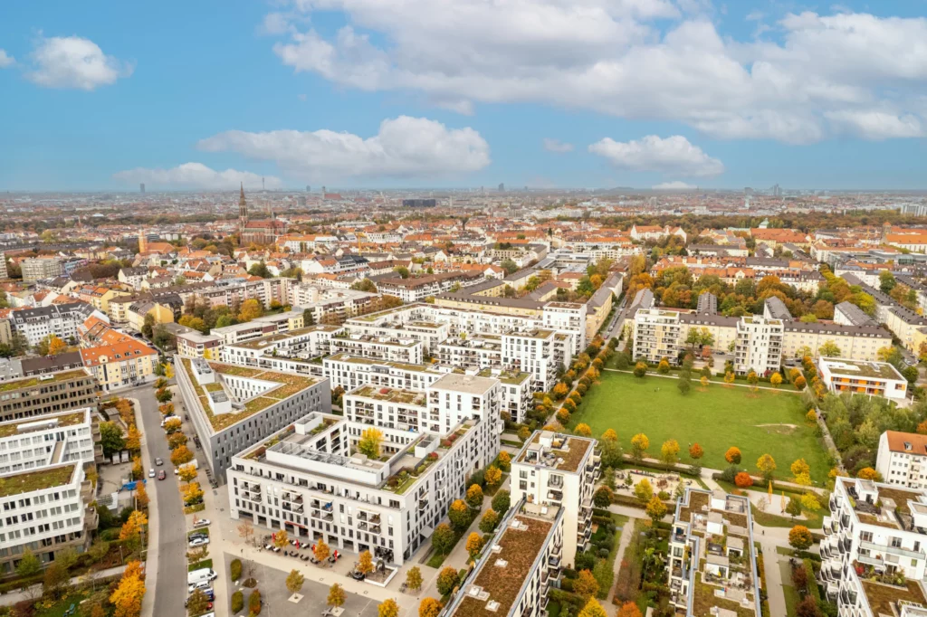 Blick über München