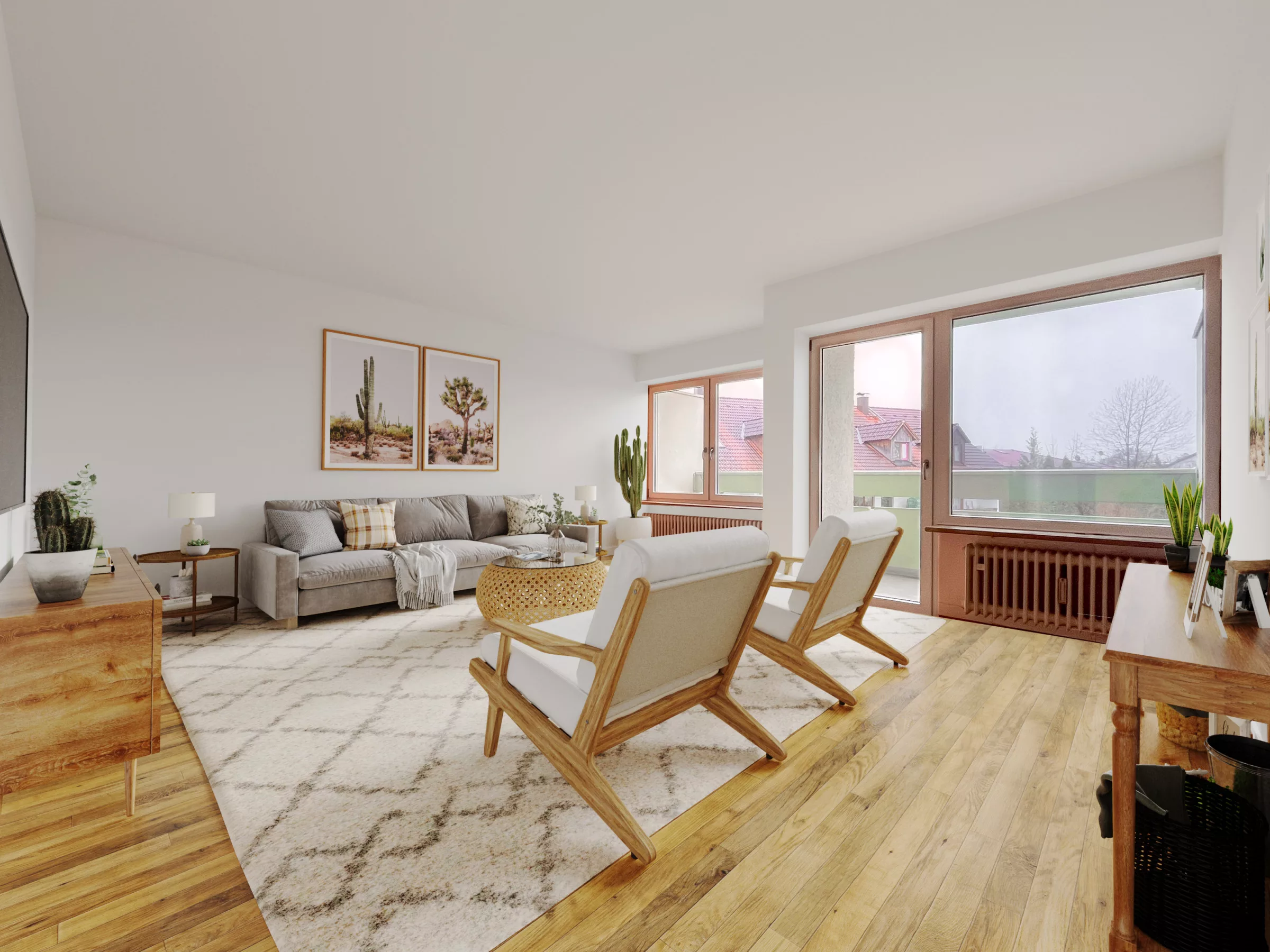 Moderne Wohnung mit Balkon in Giesing