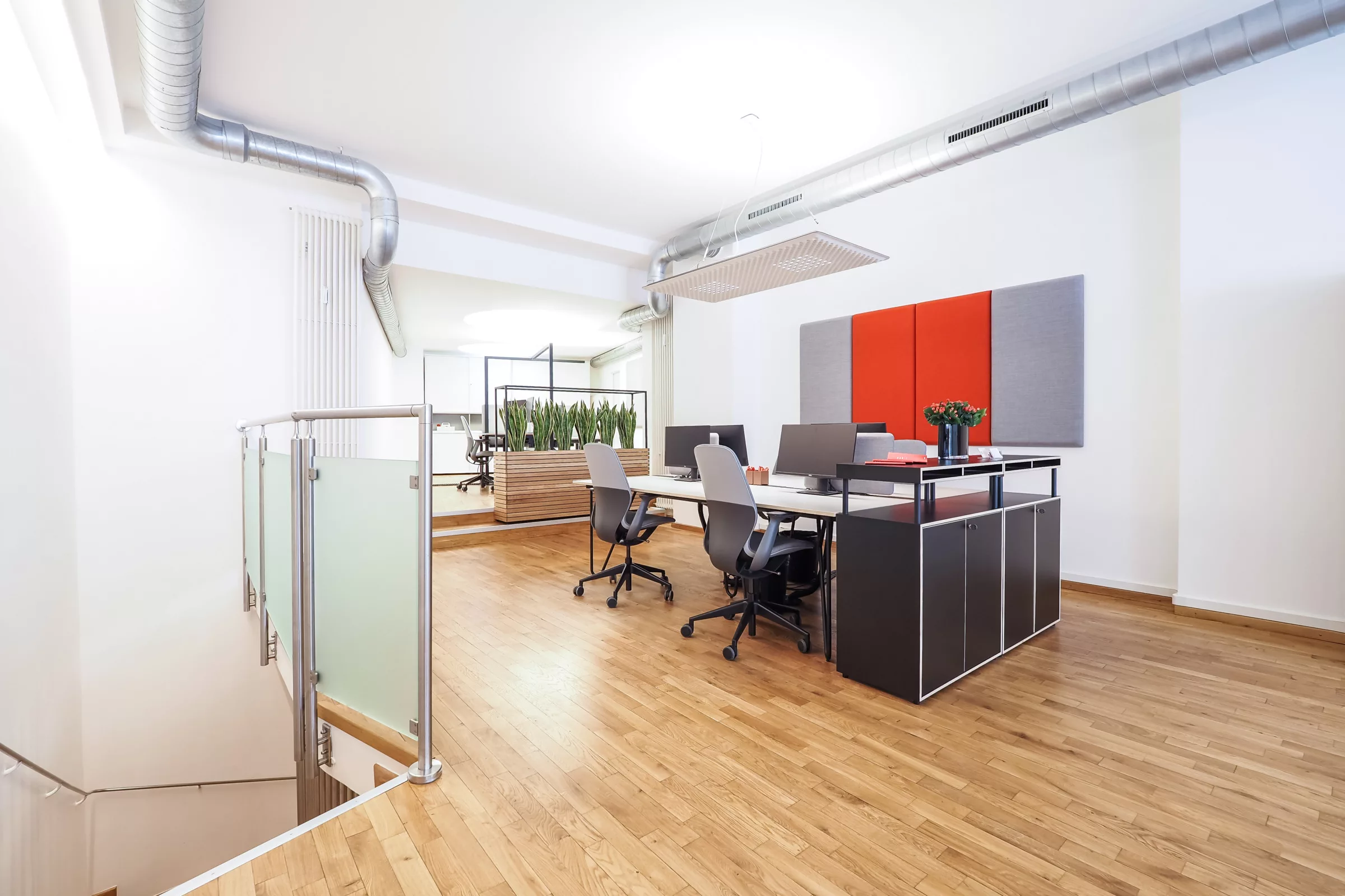 Schreibtische im Citigrund Büro in München