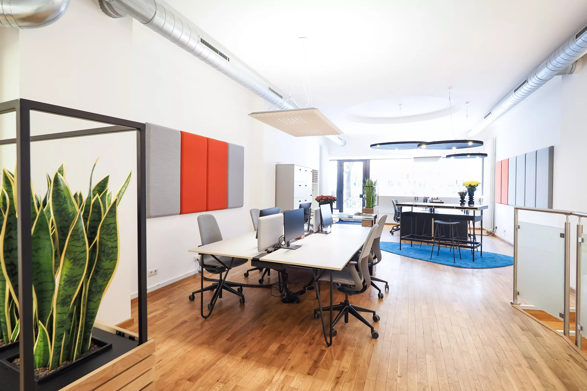 Blick in das Citigrund Immobilienmakler Büro in München