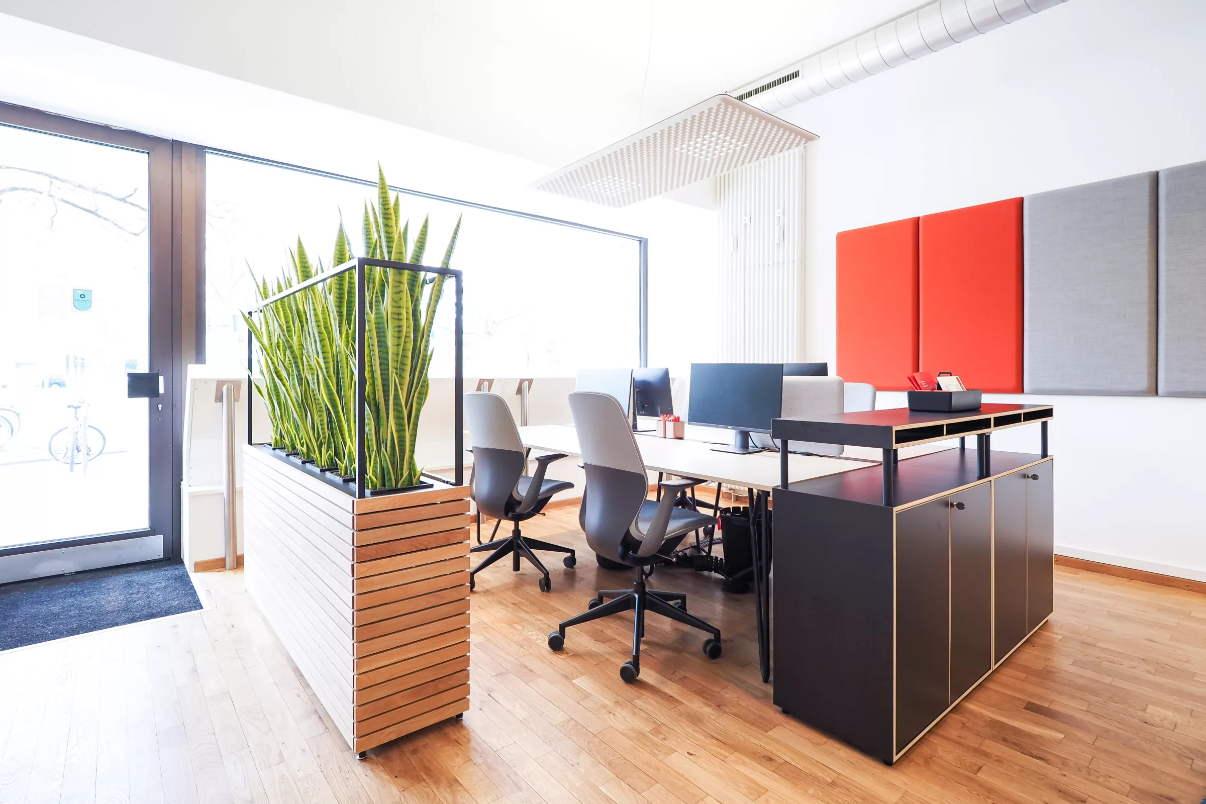 Ein Blick in das Immobilienmakler Büro von Citigrund in München