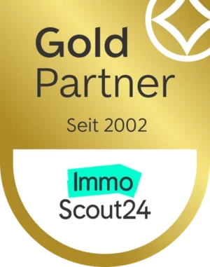 Gold Partner Siegel von ImmoScout24 seit 2002